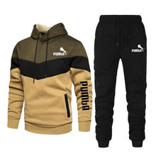 Load image into Gallery viewer, New Men Autumn Winter Sets Zipper Hoodie+Pants Pieces Casual Tracksuit Male Sportswear Brand Clothing Sweat Suit