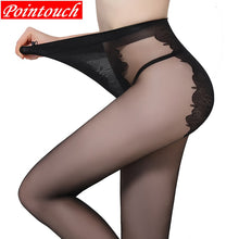 Load image into Gallery viewer, POINTOUCH Sexy Stockings Summer Thin Tights High Elastic Underwear Women Lingerie Nylon Pantyhose Long Thigh Medias Girl Panty
